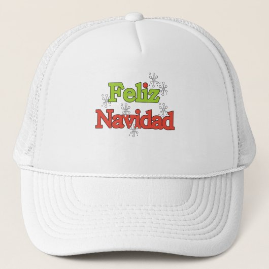 Casquette T-shirts et cadeaux Feliz Navidad (Devant)