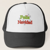 Casquette T-shirts et cadeaux Feliz Navidad (Devant)