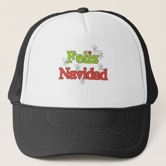 Casquette T-shirts et cadeaux Feliz Navidad (Devant)