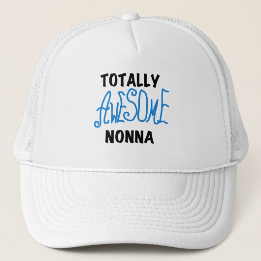 Casquette T-shirts et cadeaux Nonna Blue totalement géniaux (Devant)