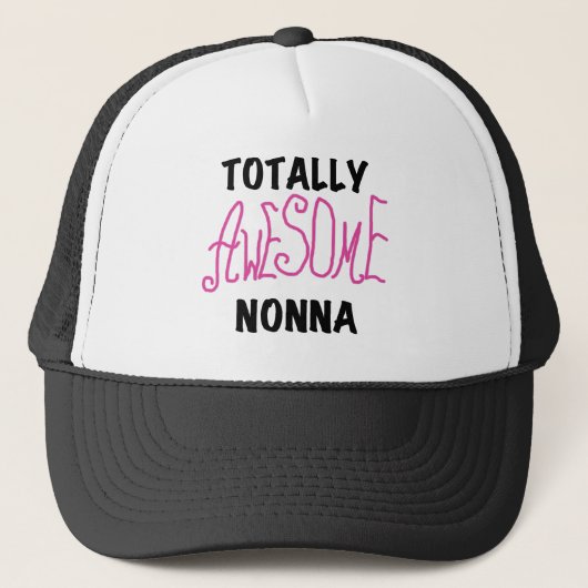 Casquette T-shirts et cadeaux Nonna Pink totalement géniaux (Devant)