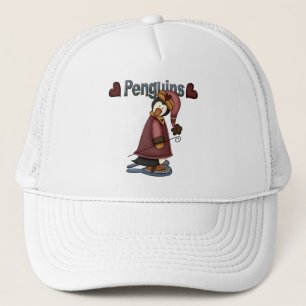Casquette T-shirts et cadeaux Penguin en raquettes