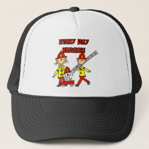 Casquette T-shirts et cadeaux pour les héros pompiers