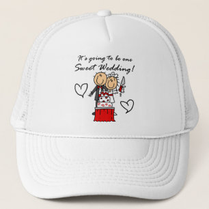 Casquette T-shirts et cadeaux pour un mariage doux