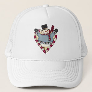 Casquette T-shirts et cadeaux Snowman Love