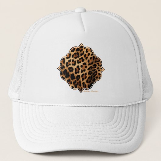 Casquette Taches de félins (Devant)