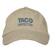 CASQUETTE TACO INSPECTOR (monotone) (Devant)