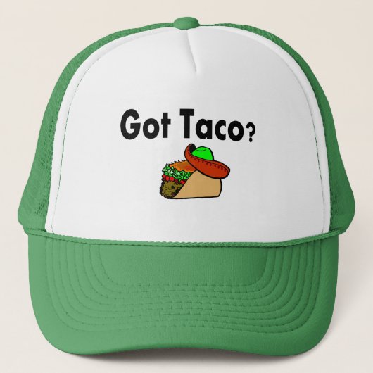 Casquette Taco obtenu (Devant)