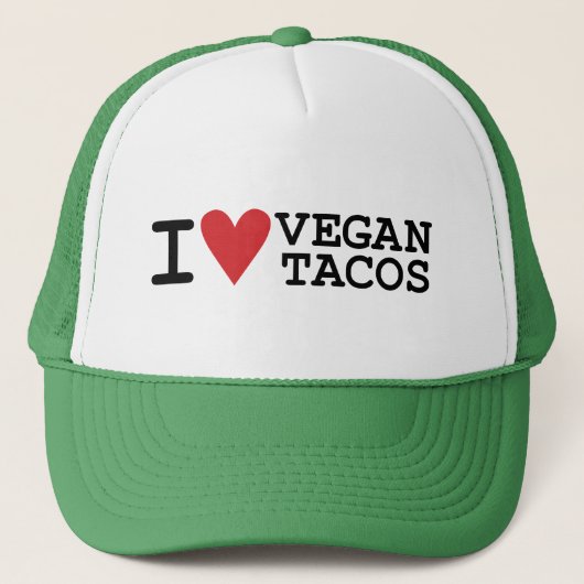 Casquette Tacos végétaliens (Devant)
