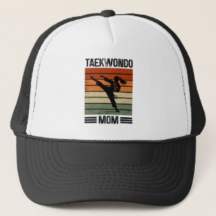 Casquette Taekwondo Maman Retro Martial Arts Maman Cadeau
