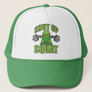 Casquette Tais-Toi Et Squat Kawaii Anime Powerlifter Cartoon
