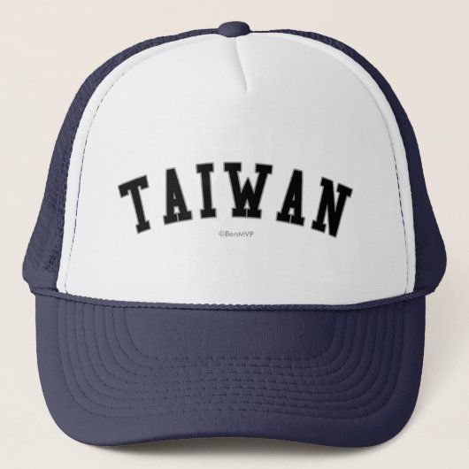 Casquette Taïwan (Devant)