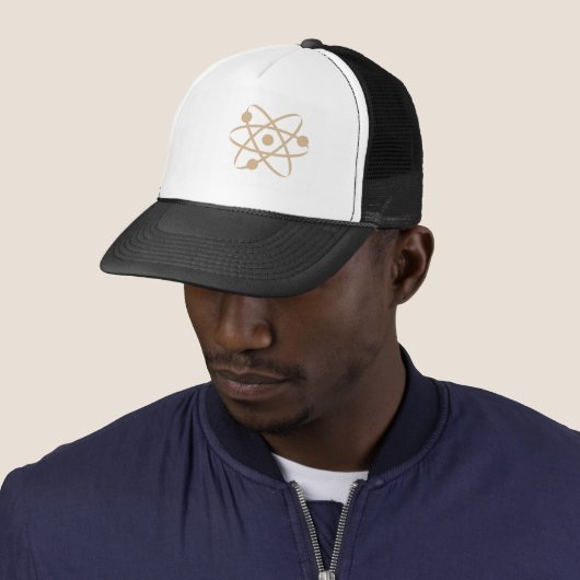 Casquette Tan Atom Brown (En situation)