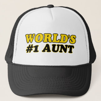 Casquette Tante du numéro 1 du monde