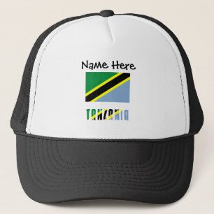 Casquette Tanzanie et Drapeau Tanzanien Personnalisé 