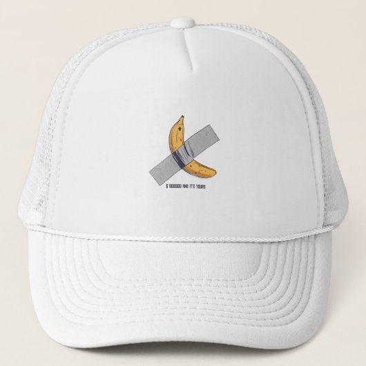 Casquette Taped Banana Art (Devant)