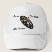 Casquette Tare-Bord Avec Logo Foncé, (Devant)