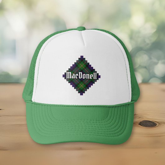 Casquette Tartan du clan MacDonell de Glengarry