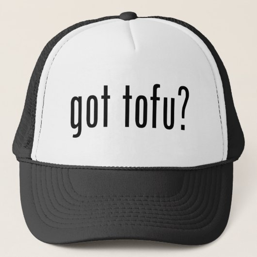 Casquette T'as du tofu ? Protéine végétarienne végétarienne  (Devant)