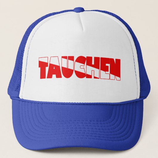 Casquette Tauchen (allemand) (Devant)