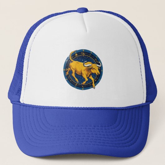 Casquette Taureau doré (Devant)