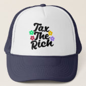 Casquette Tax The Rich - Anti-Capitalist (Devant)