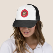 Casquette TAZ™ à travers les cercles LOONEY TUNES™ (En situation)