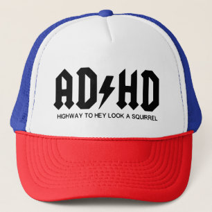 Casquette TDAH Funny - Autoroute vers