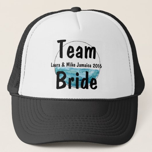 Casquette Team Bride Circle 1 (Devant)