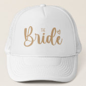 Casquette Team Bride Elegant Bachelorette (Devant)