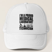 Casquette Technicien de laboratoire Médicale (Devant)
