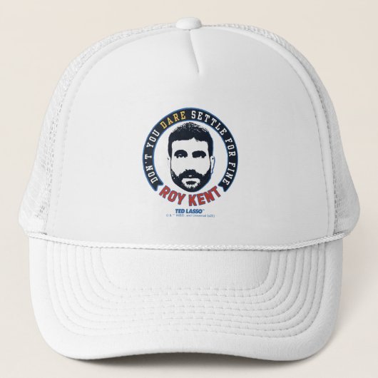Casquette Ted Lasso | Roy Kent Vous n'osez pas régler (Devant)