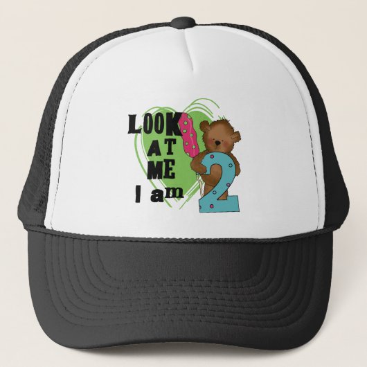 Casquette Teddy Bear I'm 2 Anniversaire T-shirts et cadeaux (Devant)