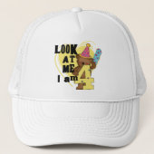 Casquette Teddy Bear I'm 4 Anniversaire Tshirts and Gifts (Devant)