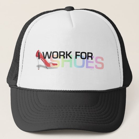 Casquette TEE I Work For Chaussures (Devant)