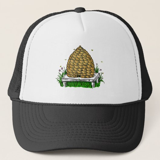 Casquette teinte de l'abeille (Devant)