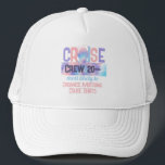 Casquette Teinture Personnalisée Plus Probable À Drôle Crois<br><div class="desc">Mettez la voile dans le style avec la teinture à tarte personnalisée les plus susceptibles à Funny Cruise 2024 Trucker Hat, l'accessoire ultime pour votre prochaine aventure! Parfait pour les croisières, les bachelorettes ou les voyages de filles, ce casquette rose pastel et violet couleur cravate ajoute une pop de couleur...</div>