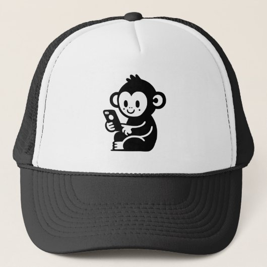 Casquette Téléphone singe (Devant)