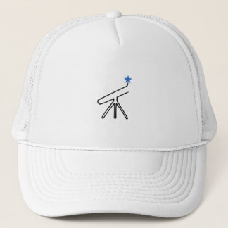 Casquette Télescope en une ligne avec une étoile bleue