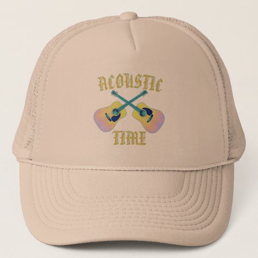 CASQUETTE TEMPS ACOUSTIQUE (Devant)
