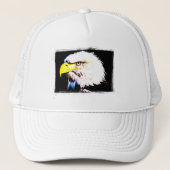 Casquette Tendance Eagle Head Pop Art Moderne Elégant Modèle (Devant)
