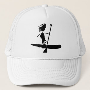 Casquette Tenez la conception de silhouette de palette