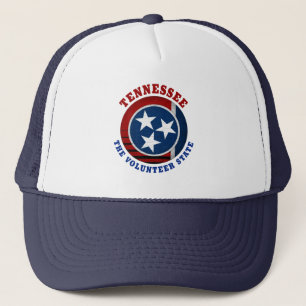 CASQUETTE TENNESSEE BÉNÉVOLE D'ÉTAT FLAG TRUCKER HAT