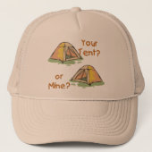 Casquette Tentes de camping (Devant)