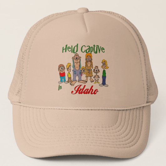 Casquette Tenu captif en Idaho (Devant)