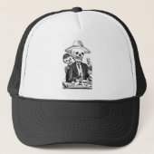 Casquette Tequila potable squelettique et tabagisme, le (Devant)
