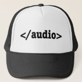 Casquette Terminer le code HTML5 audio (Devant)