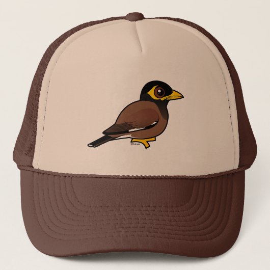 Casquette Terrain communal Myna de Birdorable (Devant)