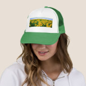 Casquette Terrain de tournesol (En situation)