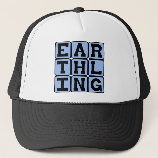 Casquette Terrien, Habitant de la Terre (Devant)